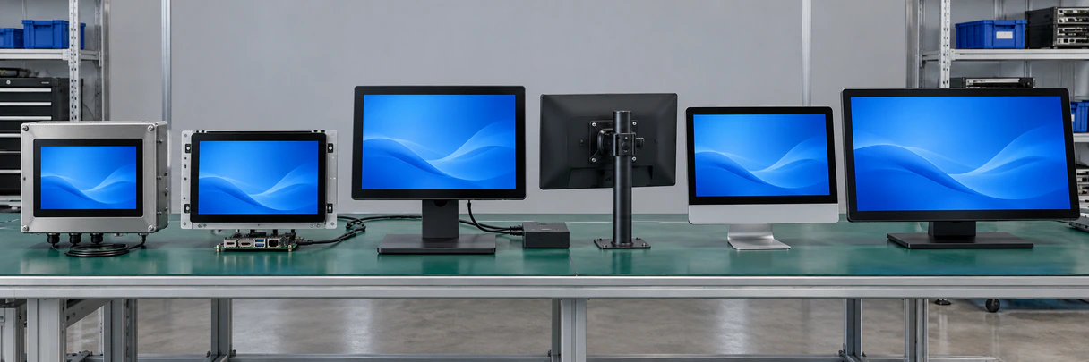 HP touchscreen monitor cross-reference and validation process