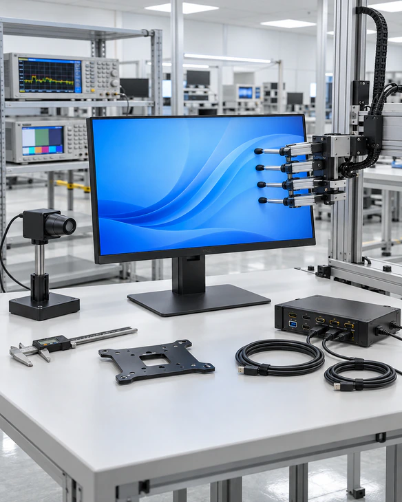 HP touchscreen monitor alternative configuration inspection