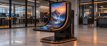 J-Type Curved Touch Monitors