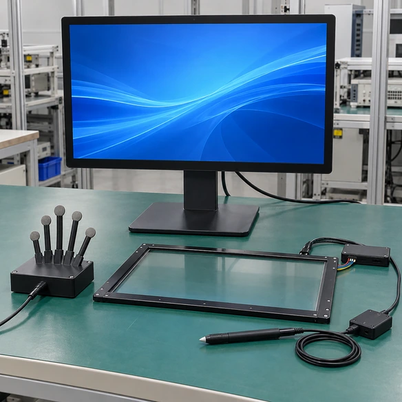 Multi touch monitor technology comparison for PCAP infrared and resistive touch