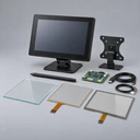 Touch screen cover glass structure