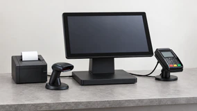 Retail service counters