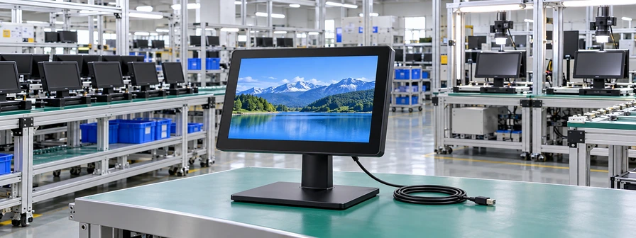 Lucky-XFC small touchscreen monitor engineering support