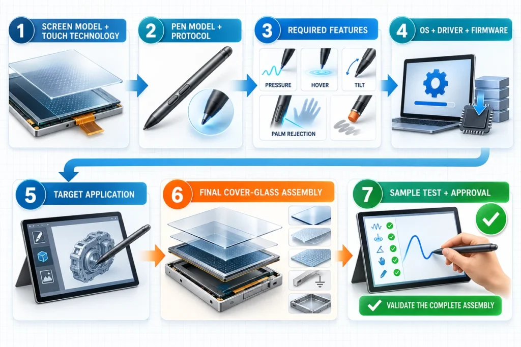 stylus touch screen compatibility checklist