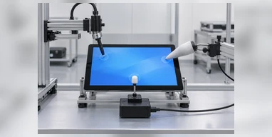 PCAP and resistive touchscreen options