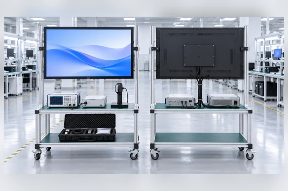 Lucky-XFC touch display manufacturing and pre-shipment inspection