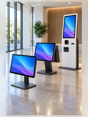 Lucky-XFC flat, open-frame, portable and curved touch display range