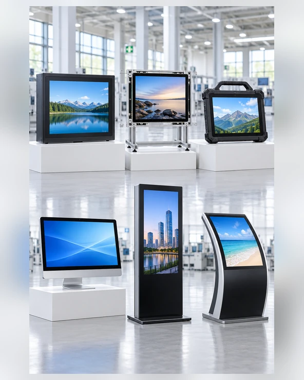 Touchscreen type selection matrix for input, structure, computing and applications