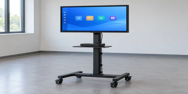 24 inch touchscreen monitor used for training controls