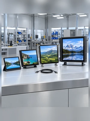 Lucky-XFC touchscreen monitor product starting points for USB-C projects